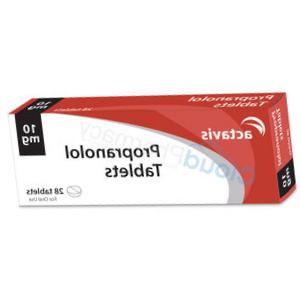 Propranolol 40mg bnf