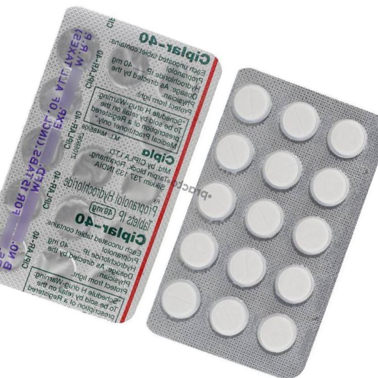 Propranolol 40mg Nhs