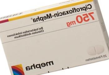 ciprofloxacin mepha 750 mg