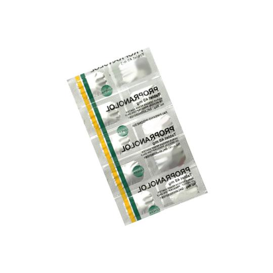2 X 40 Mg Propranolol