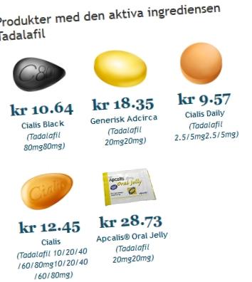 Pris För Tadala Black Pris för tadala black