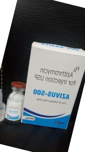Zithromax 500 mg iv