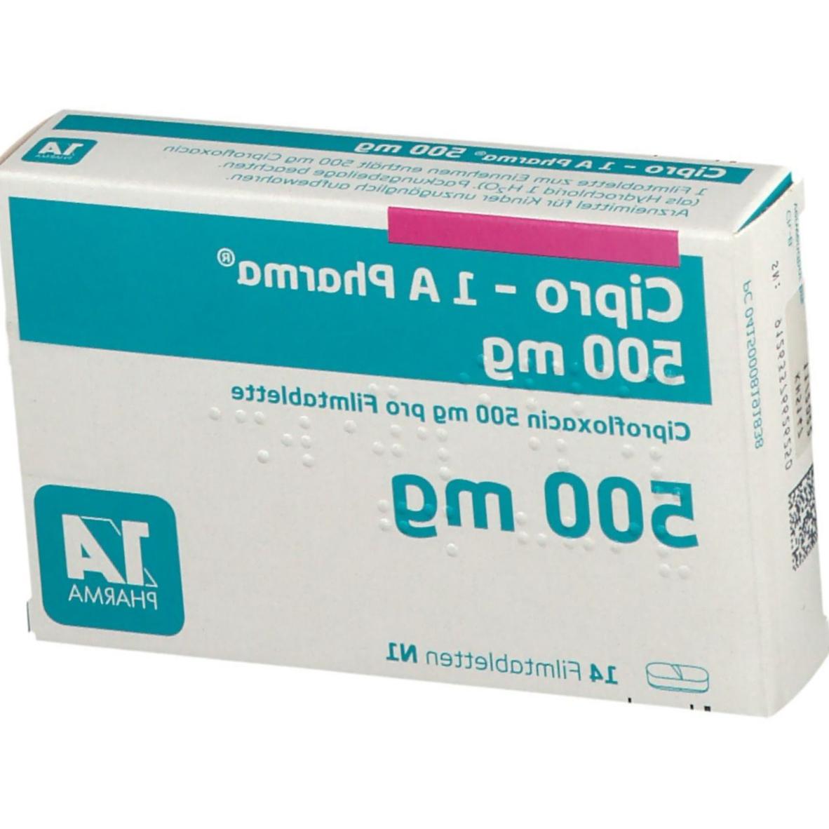 Ciprofloxacin 1a 500 Mg