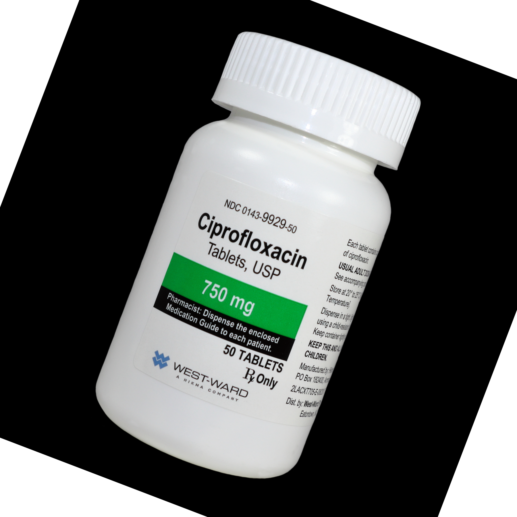 Ciprofloxacin 750 mg