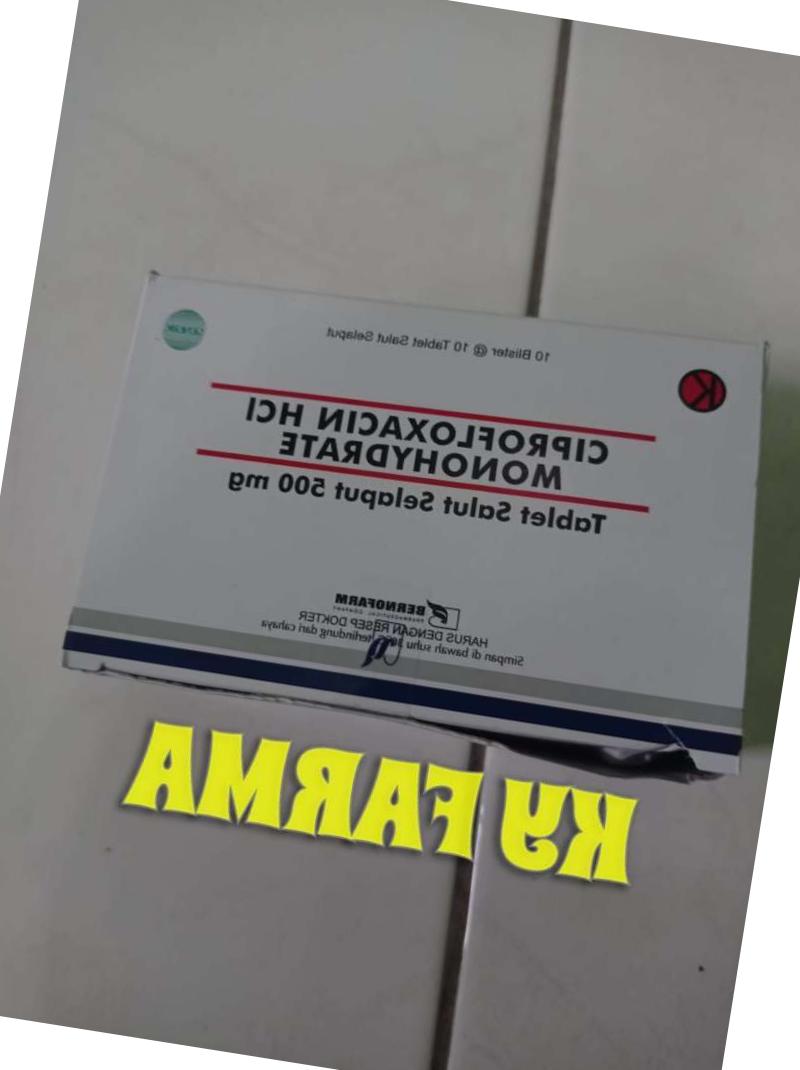 ciprofloxacin 500mg/100ml