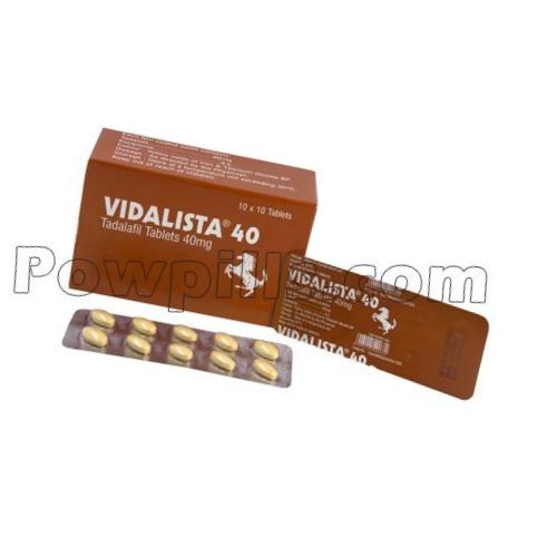 Tadalafil vidalista 40 mg