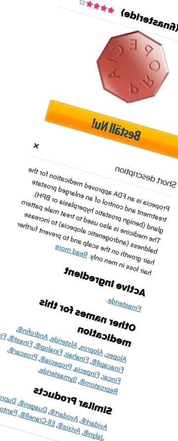 Köp finasteride generisk