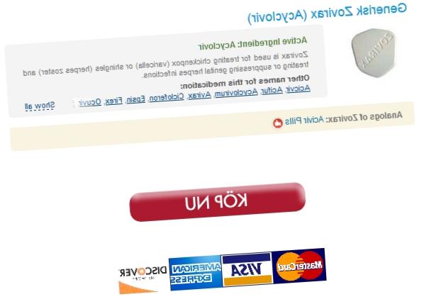 Zovirax beställning