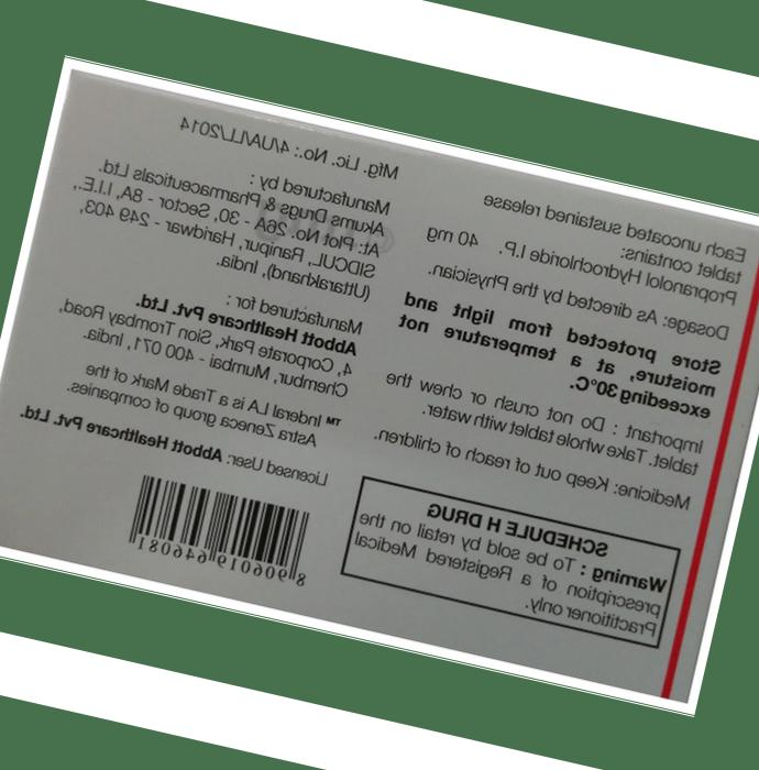 Inderal Tabletter 40 Mg