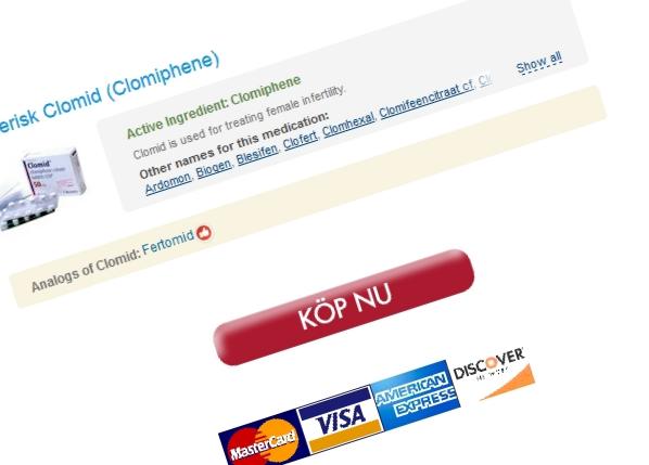 Pris på clomid