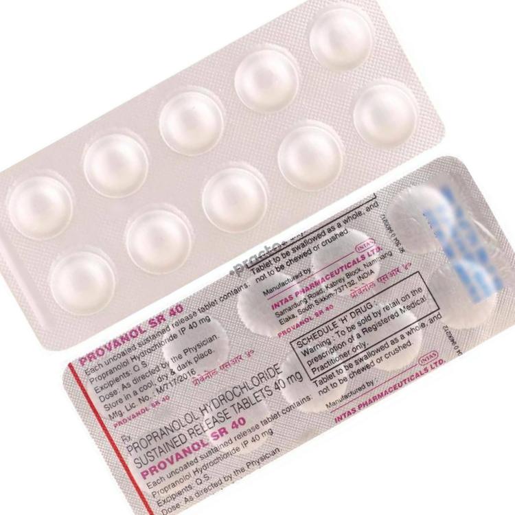 Propranolol 40mg Emc Propranolol 40mg emc
