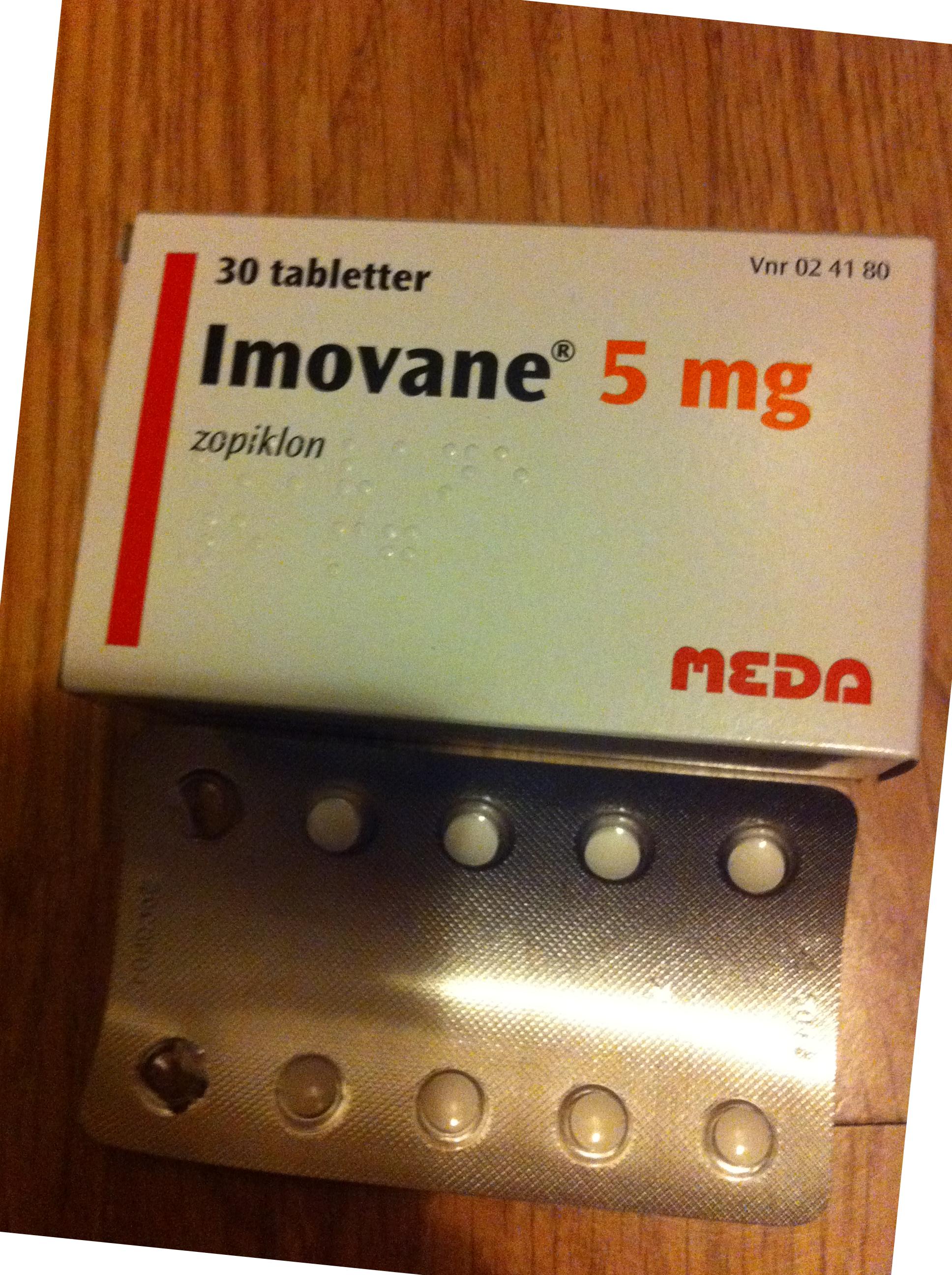 Zopiclone tabletter